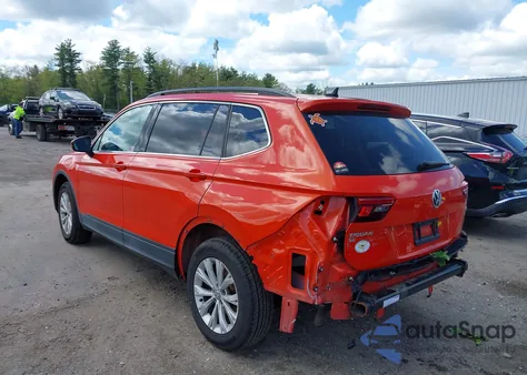 2019 Volkswagen Tiguan 2.0T Se/2.0T Sel/2.0T Sel R-Line/2.0T Sel R-Line Black from USA, damaged, VIN 3VV2B7AX0KM153051
